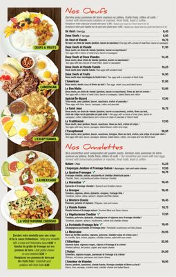 Menu photo 4 Omelette & Cie L'Île-Bizard, QC