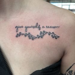 The Ink Galleria - Motivational tattoo