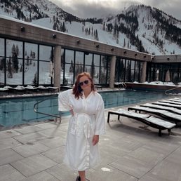 Complimentary robe and sandals, heated pool Complimentary robe and sandals, heated pool