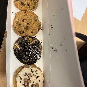 Crumbl - Upper East Side - Chocolate chip ,cream and cookie dough cookies - Bakeries Near Me - New York, New York Crumbl - Upper East Side - Chocolate chip ,cream and cookie dough cookies - Bakeries Near Me - New York, New York