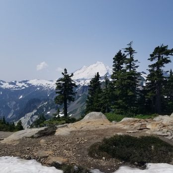 Artist Point Trailhead - Gorgeous picture of Mount Baker. - Hiking Near Me