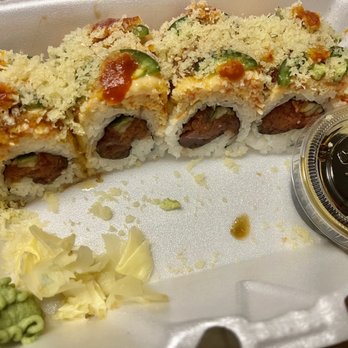 Wicked Sushi & Grill - Kiss of fire roll. - Sushi Bars Near Me - Buford, Georgia Wicked Sushi & Grill - Kiss of fire roll. - Sushi Bars Near Me - Buford, Georgia