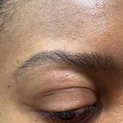 Reflections Salon & Brow Art - Swelling around eyelid after eyebrow threading