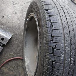 The tire they sold me The tire they sold me