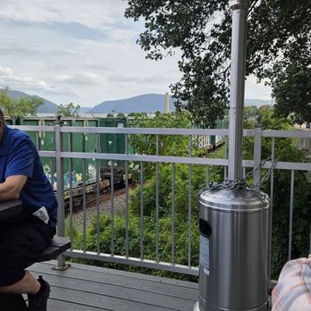 Hudson Taco - Active train passing by - Tacos Near Me - Newburgh, New York