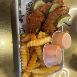Tenders and fries Tenders and fries