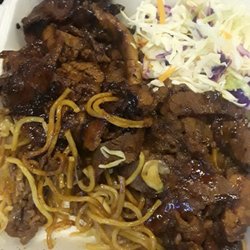 Chacha's Hawaiian Grill - Lava beef. Huge portions and nice heat.