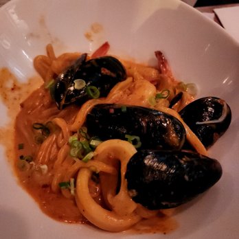 MeNami - Spicy seafood udon - Japanese Near Me - Toronto, Ontario