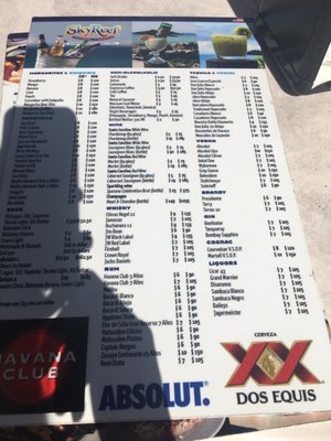 Menu photo 4 Sky Reef Cozumel, ROO