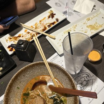 Yoshiharu Ramen - Cleared our plates for the most part ! Stuffed ! - Noodles Near Me - Whittier, California Yoshiharu Ramen - Cleared our plates for the most part ! Stuffed ! - Noodles Near Me - Whittier, California