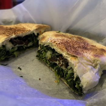 Dan's Place - Spinach Pie - Pizza Near Me - West Greenwich, Rhode Island