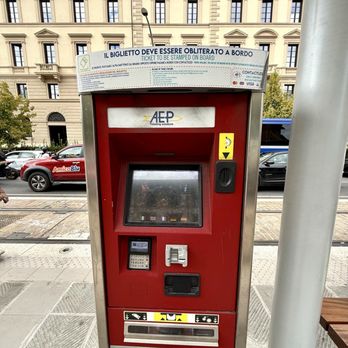 Tramvia T2 - Ticket machine - Public Transportation Near Me - Florence, FI