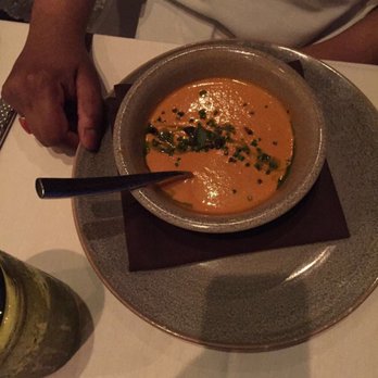 Pacific's Edge Restaurant - Tomato basil soup.. really good - Seafood Near Me - Carmel, California