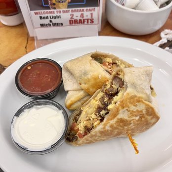 Daybreak Cafe - Breakfast Wrap - Cafes Near Me - Tarpon Springs, Florida Daybreak Cafe - Breakfast Wrap - Cafes Near Me - Tarpon Springs, Florida