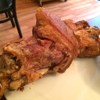 Manila Grill Express - Crispy Pata (Deep Fried Pork Leg) - Filipino Near Me - Edmonton, Alberta