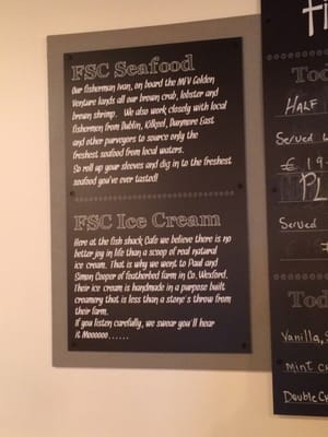 Menu photo 6 FishShack Cafe Dublin, D