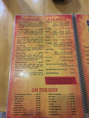 Menu photo 1 El Palenque Batesville, AR
