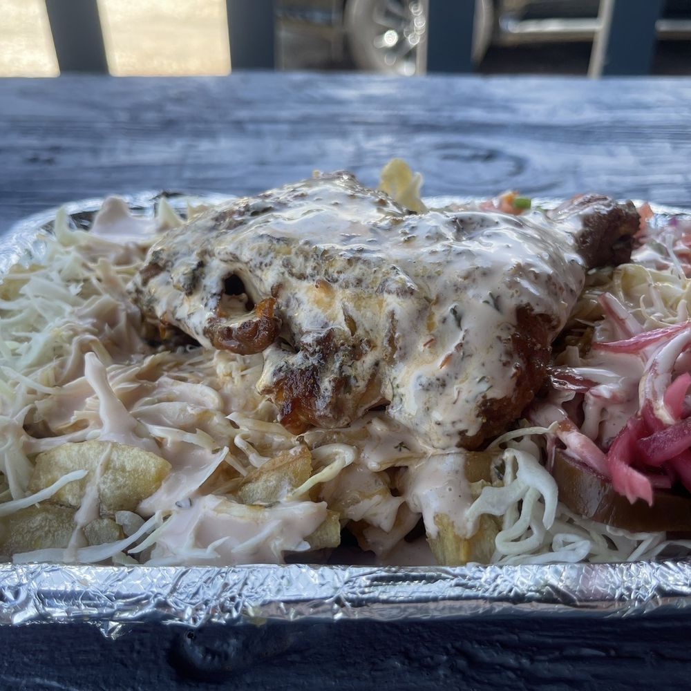 Rapalo's Kitchen - Pollo con tajadas - Latin American Near Me - Austin, Texas