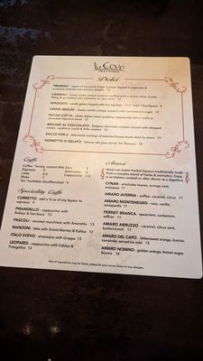 Menu photo 1 Il Covo Trattoria Victoria, BC Menu photo 1 Il Covo Trattoria Victoria, BC