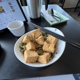 Salt & pepper tofu Salt & pepper tofu