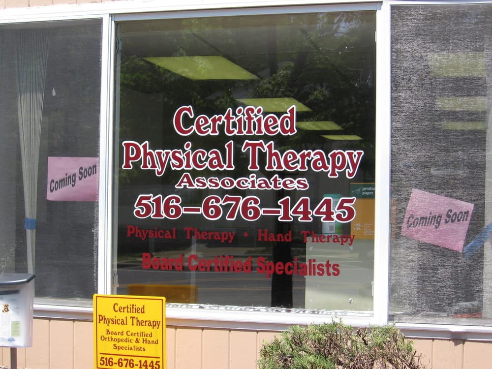 CERTIFIED PHYSICAL THERAPY Updated July 2024 136 Glenwood Rd