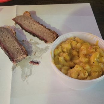 Cooper's Old Time Pit Bar-B-Que - Brisket and jalapeño and baconac and cheese - Barbeque Near Me - Austin, Texas