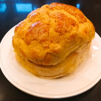 Taoyuan Neverland - Pineapple Bun + Egg & Luncheon Meat ($5.75) - Hong Kong Style Cafe Near Me - Markham, Ontario Taoyuan Neverland - Pineapple Bun + Egg & Luncheon Meat ($5.75) - Hong Kong Style Cafe Near Me - Markham, Ontario