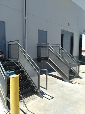 Hand Rails and More - Give us a call or shoot us a message if you need Hand Rails installed or built near your building - feel free to reach out and we'd be glad to get in touch,
