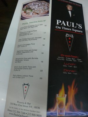 Menu photo 3 Paul's on Times Square New York, NY Menu photo 3 Paul's on Times Square New York, NY