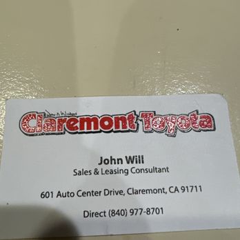 Claremont Toyota - Our Toyota Consultant here in Claremont!!! - Car Dealers Near Me - Claremont, California Claremont Toyota - Our Toyota Consultant here in Claremont!!! - Car Dealers Near Me - Claremont, California