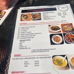 Lakefront Express - Menu