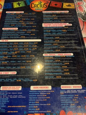 Menu photo 5 Cactus Grill Manassas, VA Menu photo 5 Cactus Grill Manassas, VA