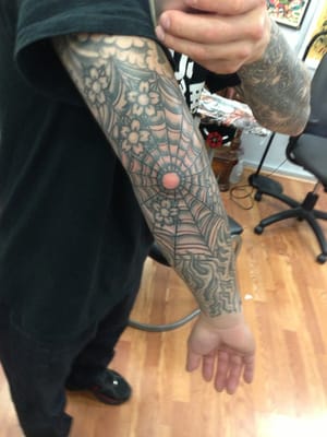 Bob Robert's Spotlight Tattoo by null