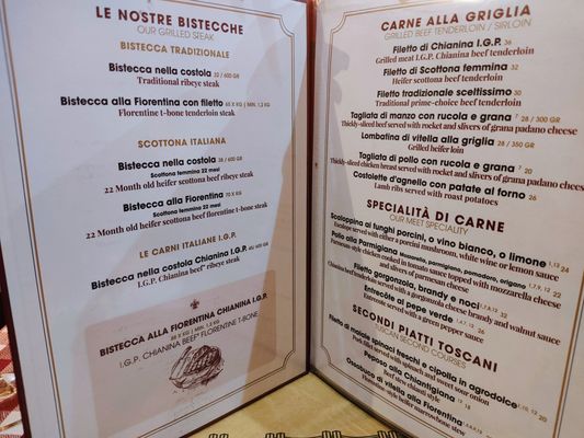 Menu photo 1 Trattoria Ponte Vecchio Florence, FI Menu photo 1 Trattoria Ponte Vecchio Florence, FI