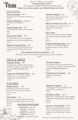 Menu photo 3 The V'Randa Grand Island, NY Menu photo 3 The V'Randa Grand Island, NY