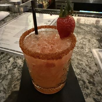 Caló Kitchen + Tequila - El Segundo - Strawberry Jalapeño Margarita - Mexican Near Me - El Segundo, California