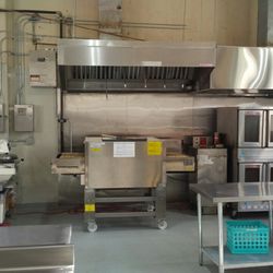 The Prep Station - Marin Pizza's new oven, getting ready for their store opening