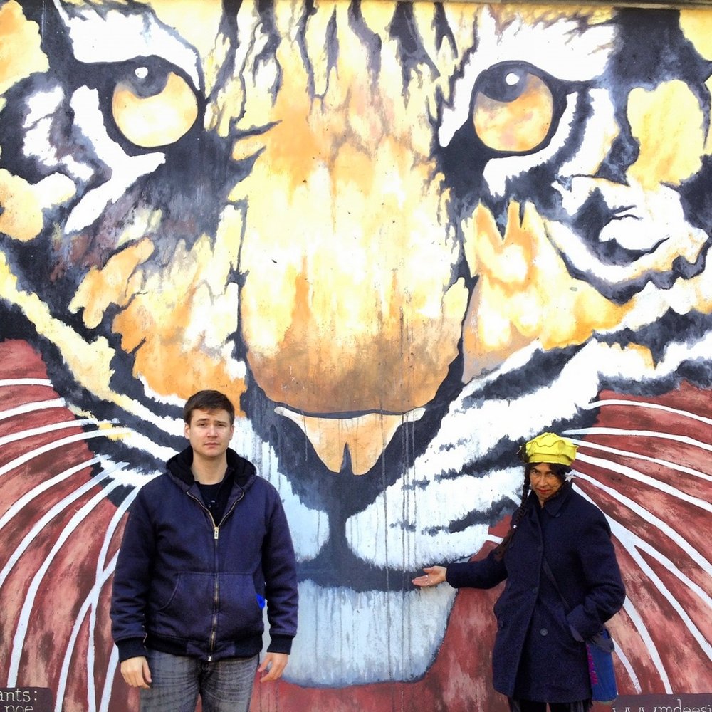 Hubbard Street Murals - tiger - Public Art Near Me - Chicago, Illinois Hubbard Street Murals - tiger - Public Art Near Me - Chicago, Illinois