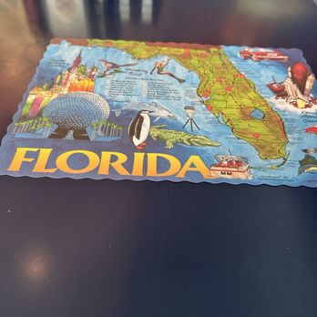 11th Street Diner - Tablemat - American Near Me - Miami Beach, Florida