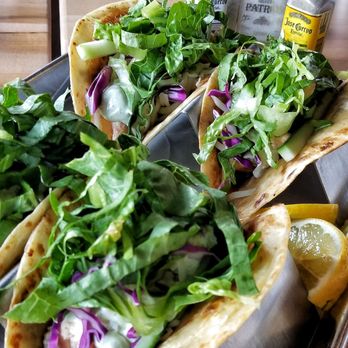 Tequila and Tacos - I had the Salmon Tacos and I was pleasantly PLEASED! The portions were awesome!! - Tacos Near Me - Gary, Indiana Tequila and Tacos - I had the Salmon Tacos and I was pleasantly PLEASED! The portions were awesome!! - Tacos Near Me - Gary, Indiana