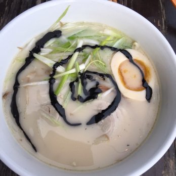 Chaplin's - CHAPLIN ramen. black sesame paste deco was awesome! - Cocktail Bars Near Me - Washington, DC, District of Columbia