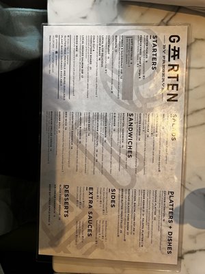 Menu photo 6 Garten Severna Park, MD