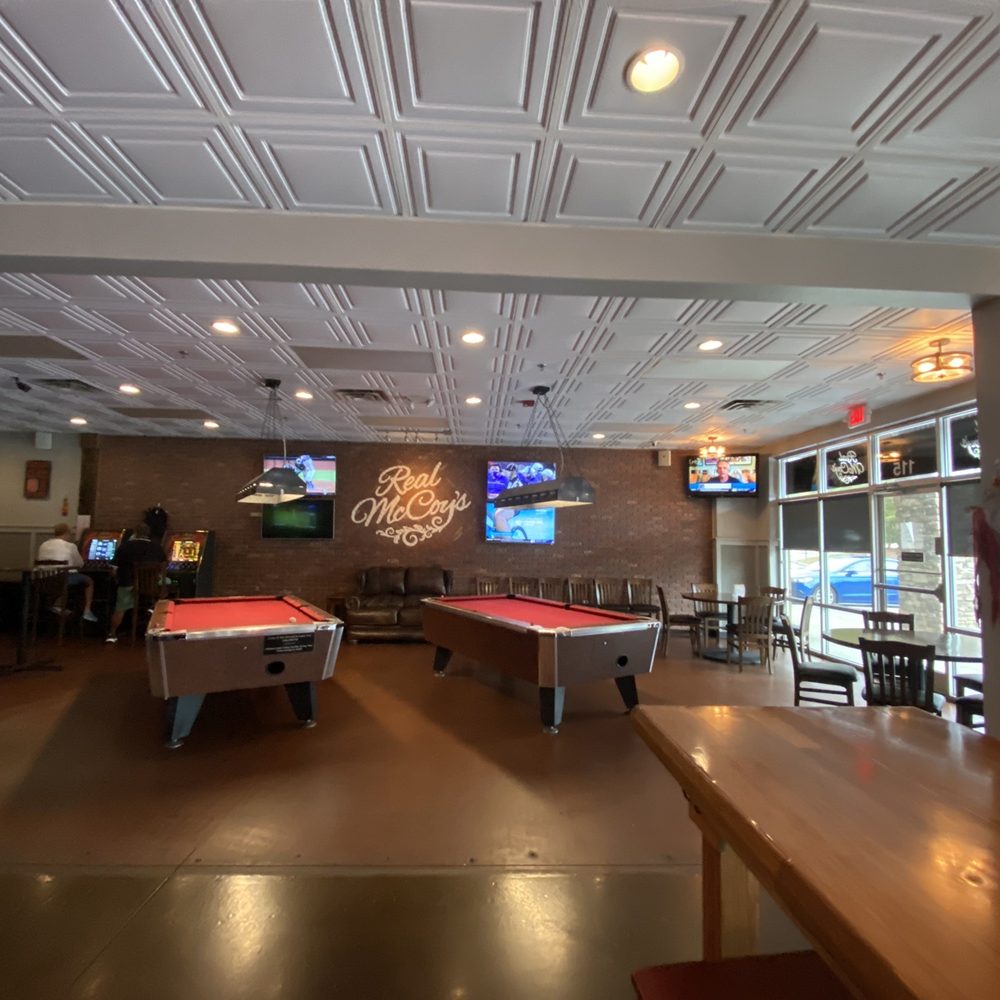 Real McCoy's - Pool tables - New American Near Me - Wake Forest, North Carolina Real McCoy's - Pool tables - New American Near Me - Wake Forest, North Carolina