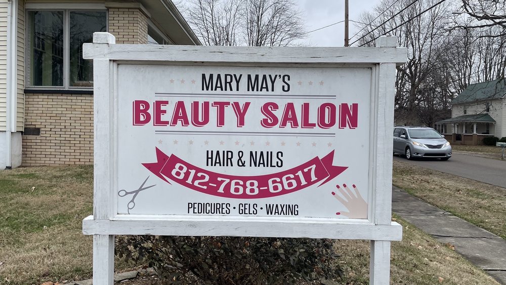 Mary May’s Beauty Salon Logo