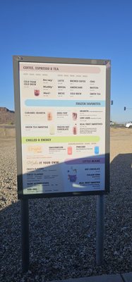 Menu photo 1 The Human Bean Lake Havasu City, AZ