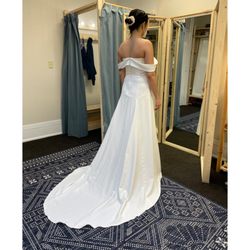 Krista Pardi Alterations - Wedding gown fitting