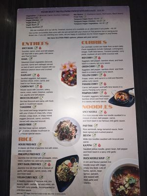 Menu photo 5 Plumeria San Diego, CA