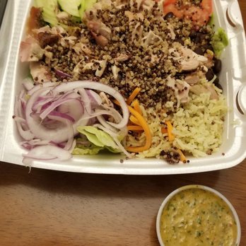 Inka Chicken - Inka Quinoa Bowl w/chicken - Peruvian Near Me - Austin, Texas Inka Chicken - Inka Quinoa Bowl w/chicken - Peruvian Near Me - Austin, Texas