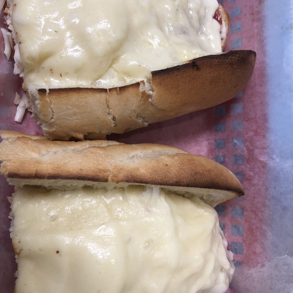 Large Pepperoni, Mozzarella, Provolone and light marina sauce toasted. Large Pepperoni, Mozzarella, Provolone and light marina sauce toasted.