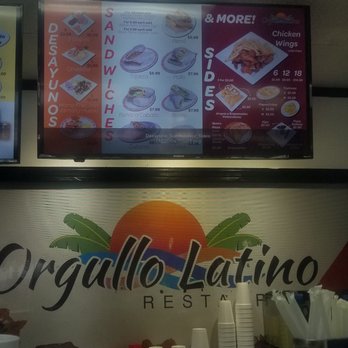 Orgullo Latino - Menu on 6/15/21 - Salad Near Me - Orlando, Florida Orgullo Latino - Menu on 6/15/21 - Salad Near Me - Orlando, Florida